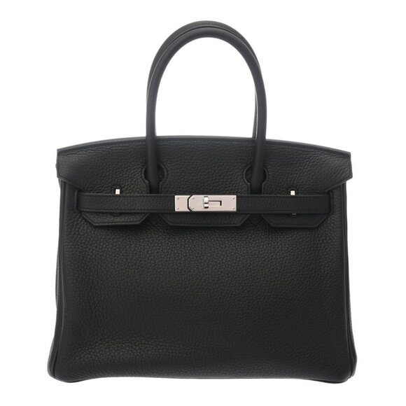 HERMES Birkin 30 Black/Noir hand bag 802000160109000 - Picture 1 of 10